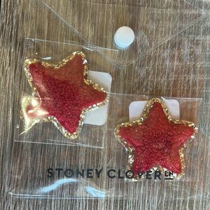 Stoney Clover Lane Mini Ruby Star Varsity Patches (set of 2)
